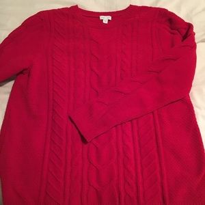 J Jill chenille sweater size M